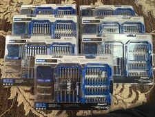 KOBALT DRIVING BIT SET ,LOT SALE OF 7 PACKS ,SPEEDFIT