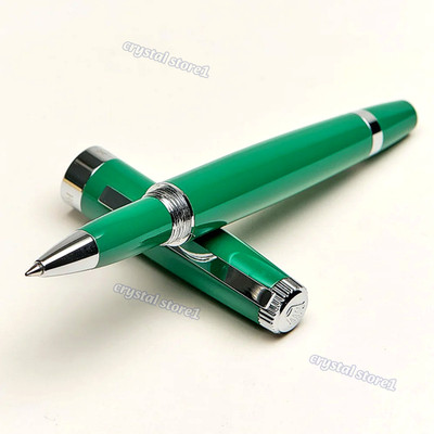 Rolex AD VIP GIFT Emerald Executive Green Rollerball Pen, New In Box, Refillable