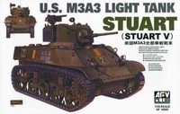 Afv Club AFV35053 _V 1/35 Us M3A3 Light Tank Stuart