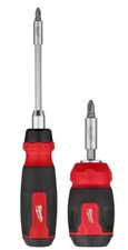 Milwaukee 14-In-1 Ratcheting Multi-Bit Screwdriver And 8-In-1 Compact Multi-Bit