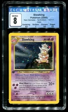 CGC 8 Slowking 1st Edition Holo Rare Neo Genesis 2000 Pokemon Card #14