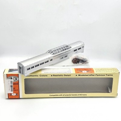 Con Cor HO 000716 California Zephyr Streamline Corrugated Dome Car #816 New 1992
