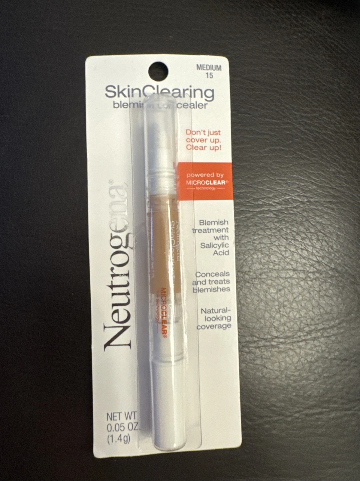 Neutrogena SkinClearing Blemish Concealer 0.05 Fl Oz 15 Medium 12/26 exp
Opens in a new window or ta