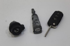 VW Touran 1T Mk1 Zündschloss Türschloss und 3-Knopf-Schlüssel 1K0959753G