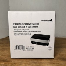 StarTech USB to SATA Hard Drive Docking Station for 2.5/3.5 HDD SATDOCKCRH