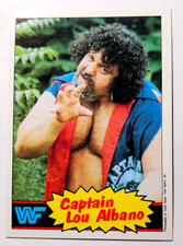 1985 Topps WWF Wrestling  #3 Captain Lou Albano  SEALED PACK  MINT