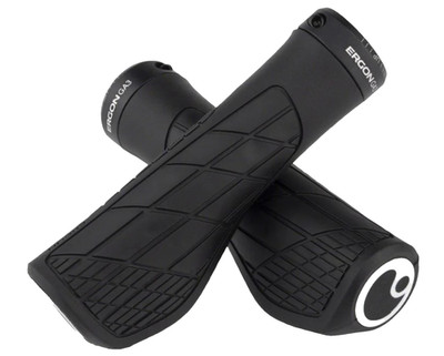Ergon GA30 Lock On Lenkergriffe Komfort Handgelenkstütze Ergo MTB eBike BLK GRAU