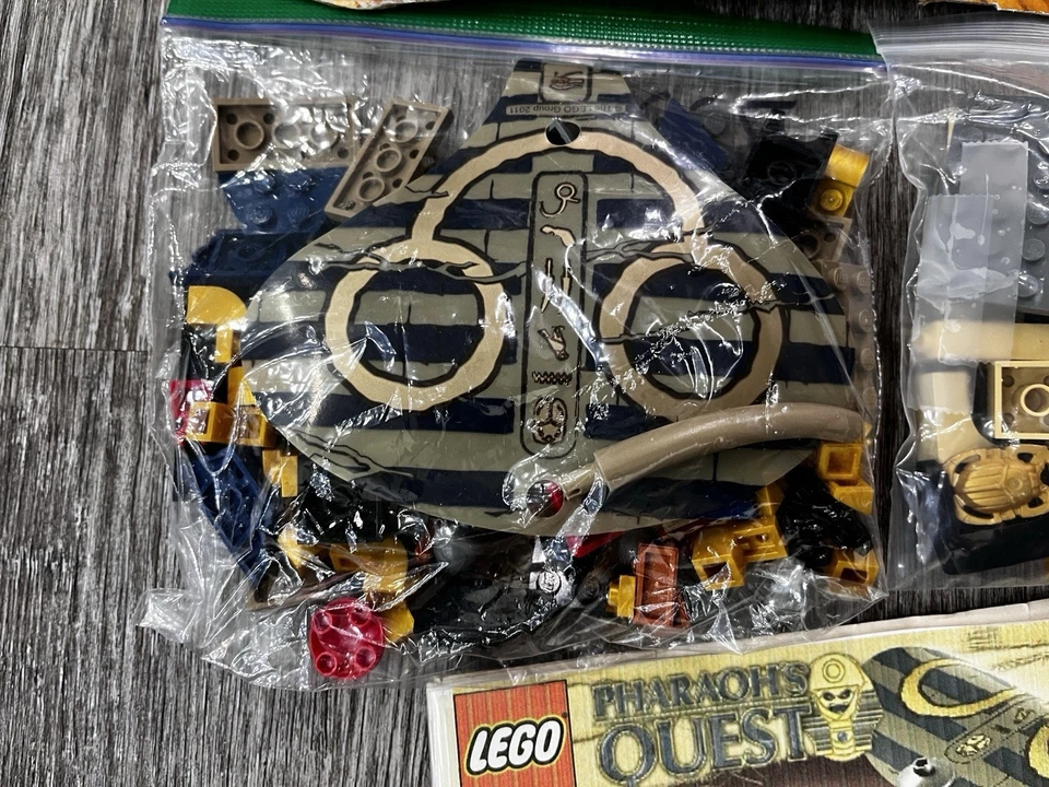 LEGO Pharaoh's Quest: Cursed Cobra Statue (7325) - COMPLETE! - Image 4 of 4