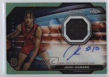 2023 Topps Chrome OTE Overtime Elite Aqua Refractor 32/99 Jahki Howard Auto 0b3