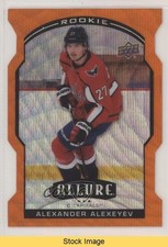2020-21 Upper Deck Allure Rookie Orange Slice Alexander Alexeyev #86 READ 0mf0