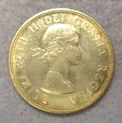 1964 Canadian Silver Dollar "80% (.60 Troy oz.) SILVER" Ungraded!