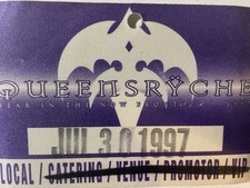 Queensryche Backstage Pass