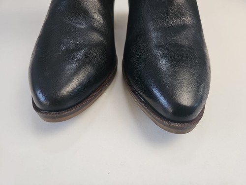 Women's Cole Haan Grand Black Ankle Booties Zippered Size 8B - Picture 3 of 14