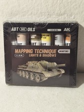 ABT 502: Mapping Technique Lights and Shadows - Oil Paint Set - AKABT303