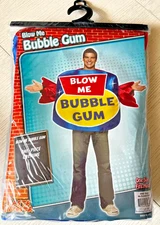 Rasta Imposta Brand Halloween Party Costume- Blow Me Bubble Gum- One Size