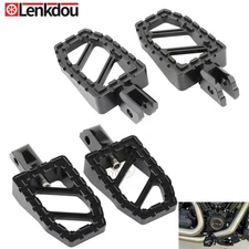 Front Rear Foot Pegs Riot Floorboards For Harley Softail Low Rider Fat Boy 18-25