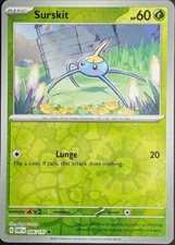 Surskit 006/197 | Obsidian Flames | Common Reverse Holo | NM Pokémon Card