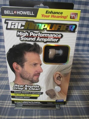Bell Howell TAC AMPLIFIER High Performance Sound Amplifier (New) FREE SHIPPING.