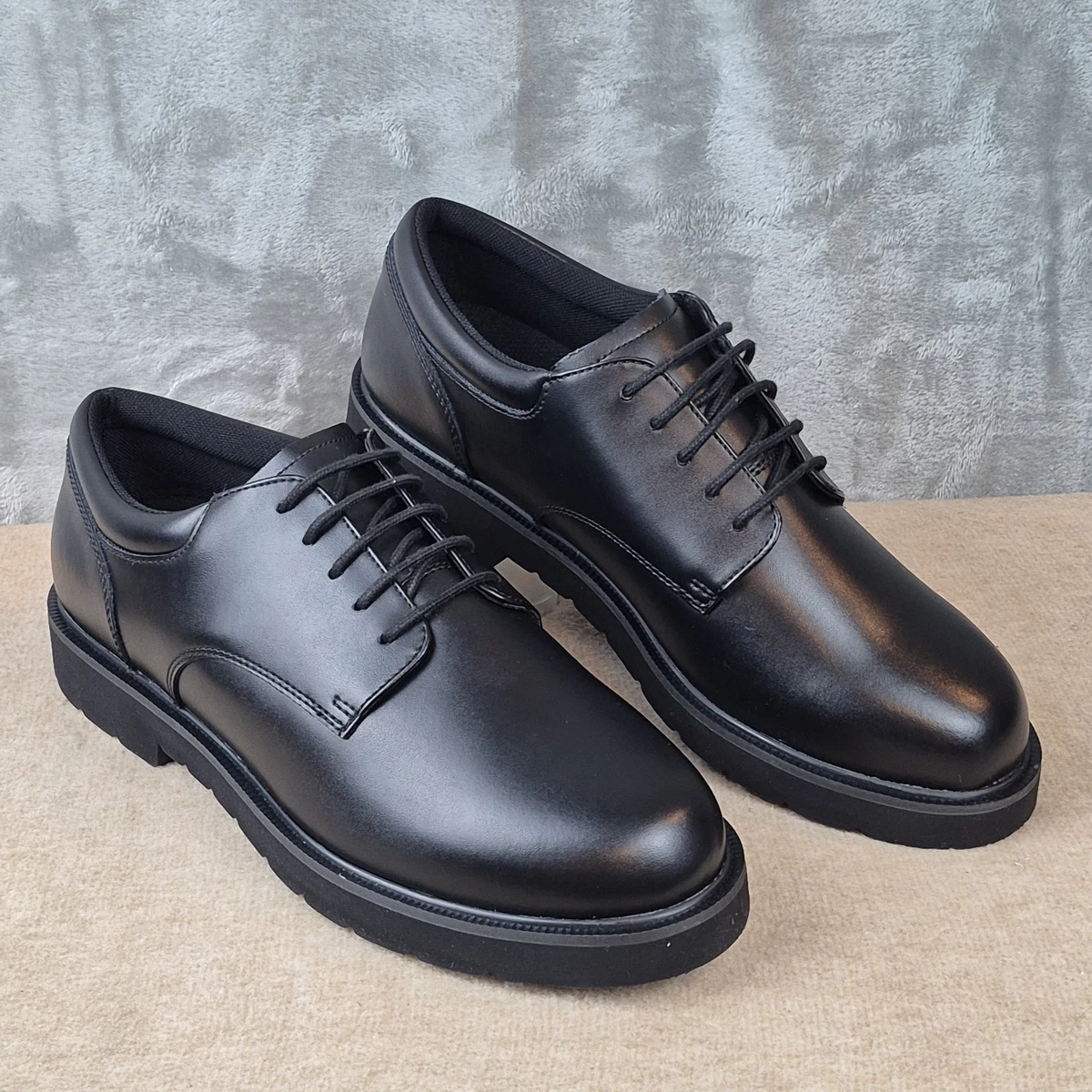 Bates Black Leather Upper Dress Shoes for Men for sale | eBay