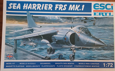 1:72 Sea Harrier FRS MK.1 Esci/ERTL 9030 sehr selten