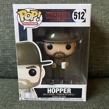 Funko Pop Stranger Things Jim Hopper #512 con donut