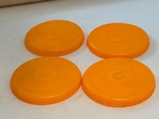 1985 MOTU Blaster Hawk Disc Used Part Lot of 4 He-man Mattel HTF Part