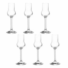 montana: :pure Obstlerglas 6er Set Schnapsglas Grappaglas Obstler Glas 20 ml