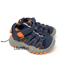 Cat & Jack Boys Sandals Afton Navy Baby Size ...