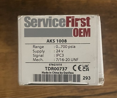 #ad #ad Trane Pressure Transducer TDR00737 AKS1008 NEW $200.00