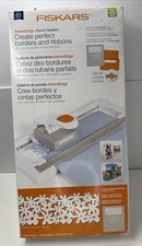 Fiskars Advantedge Punch System W Flower Garden Cartridge Create Perfect Borders