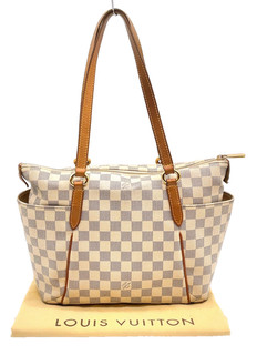 Auth Louis Vuitton Damier Azur Totally PM N51261 Tote Bag W/Dustbag NS051394