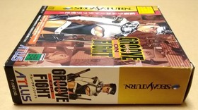 Sega Saturn Ss With Outer Box Groove On Fight Ram