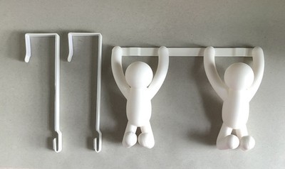 Umbra White Buddy Over The Door Double Hook Designer Alan Wisniewski