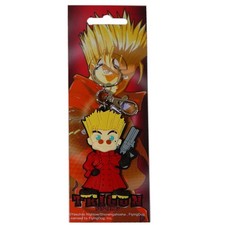 Trigun Vash The Stampede Keychain NEW WITH TAG!
