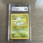 CGC 10 GEM MINT Bulbasaur 1999 Base Set 44/102 Pokemon Card