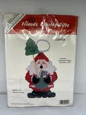 ornament Kit Back Street Designs Santa Christmas tree yarn needlework decoration