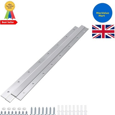 Komplettes Wandmontageset: 18'' Schwerlast Z Bar Hangars für Kunst und Spiegel