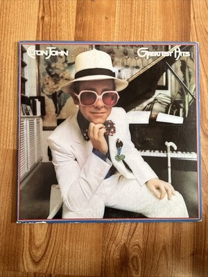 Elton John Greatest Hits Vinyl LP Record Album