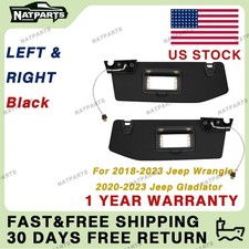 Pair Sun Visor W Garage Door Opener For18-23 Wrangler 20-23gladiator 6br80tx7aq Pair Sun Visor W Garage Door Opener For18-23 Wrangler 20-23gladiator 6br80tx7aq