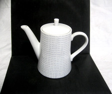 Kleine Kanne / Kaffeekanne Melitta Zürich Schleifendekor grau Jupp Ernst 5-35