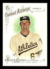 2014 Topps Allen & Ginter #233 Dan Straily Oakland Athletics