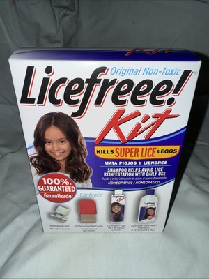 Licefreee! Complete All-In-One Kit Kills Head Lice Super Lice Eggs Free (27)