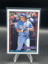 2026 Topps Series 1 Corey Seager 1991 Variation #T91-65 Texas Rangers