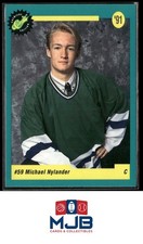 1991 Classic Draft Picks Michael Nylander #47 Hartford Whalers