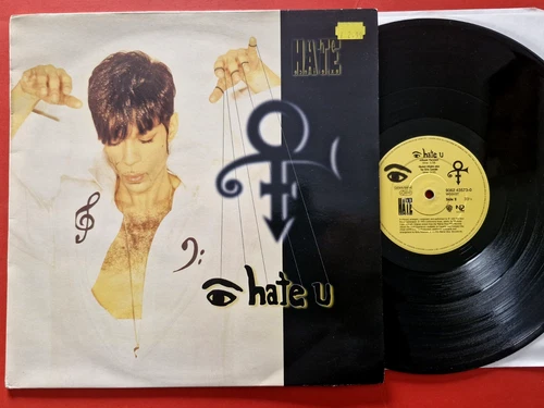 RARE PRINCE - I HATE U (HATE EXPERIENCE) 1995 WB UK 12" VINYL RECORD - EXT REMIX