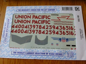 o scale model railroad decals