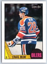 CRAIG MUNI RC 1987-88 O-PEE-CHEE 87-88 NO 206 NRMINT+           42474