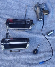 Jaguar XJS 92-96 Door Handles, Trunk Lock, Ignition Lock + Key, Coupe or Convert