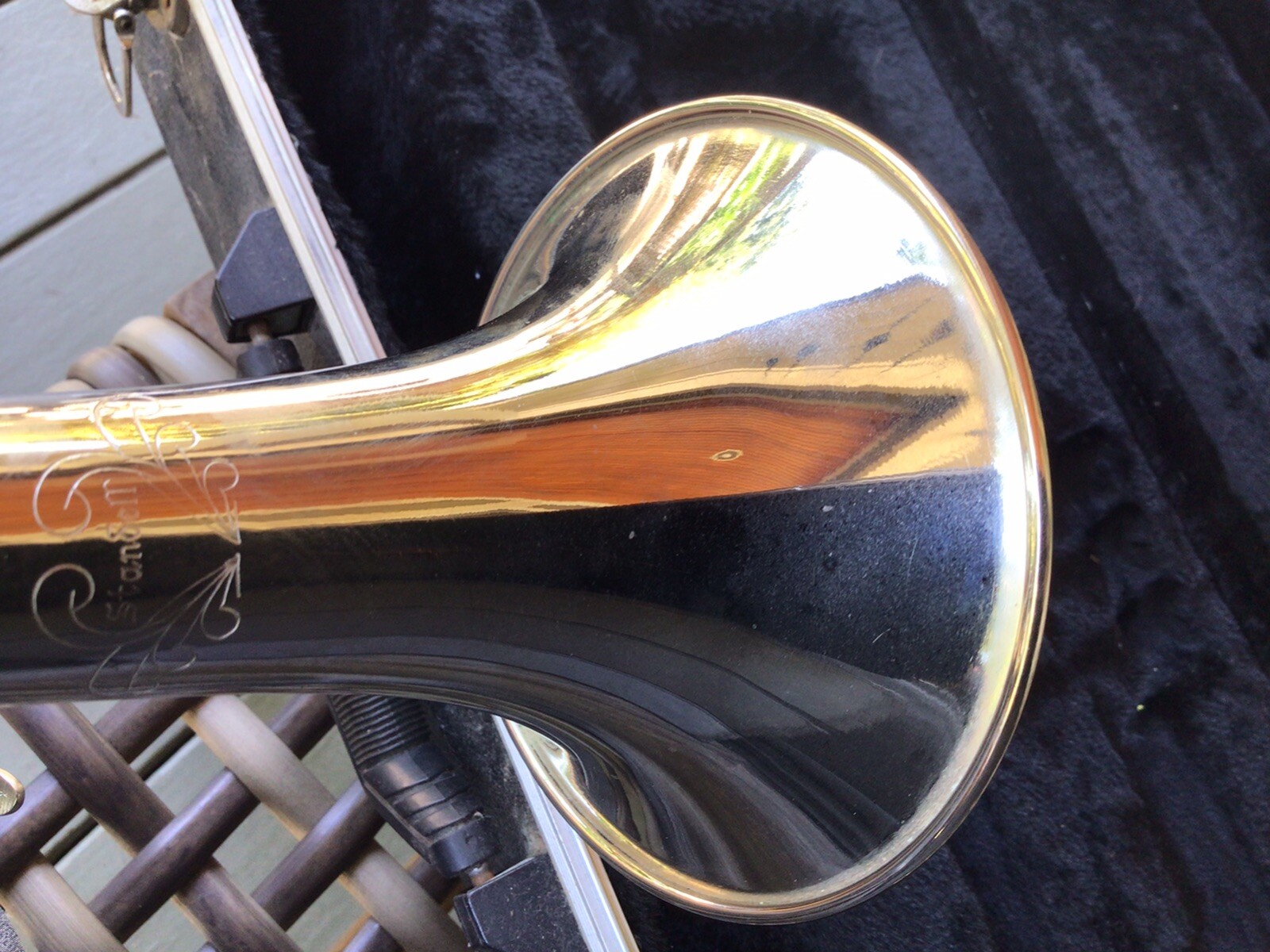 vintage STANDELL Silver TRUMPET w/ Getzen 7c mouthpiece * musical Instrument eBay