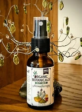 100% Organic Natural Aromatherapy Patchouli Sandalwood Cologne, Glass Spray 1 oz